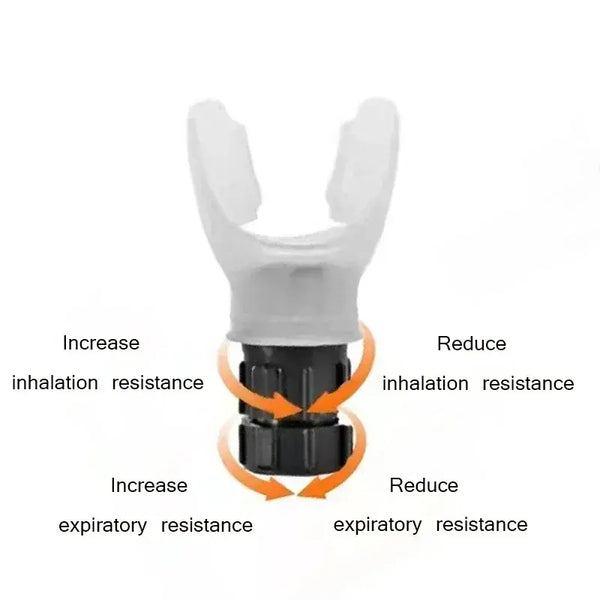 Lung Trainer - Compact Breathing Exercise Tool for Better Health