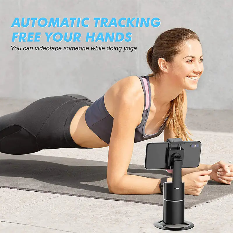 Phone Stand - 360° Auto-Tracking Smart Stand for iOS & Android