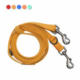 Lof Folding Leash: Adjustable and Durable for Your Dog - PawsMartOnline Pets Yellow