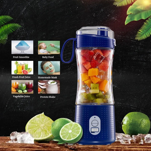 Portable Blender - Powerful, USB Rechargeable for Smoothies