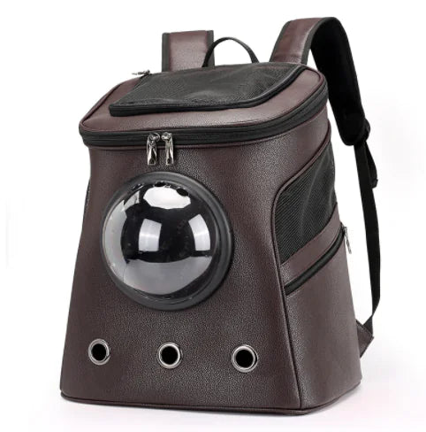 Astronaut Cat Backpack - Brown 2 / United States
