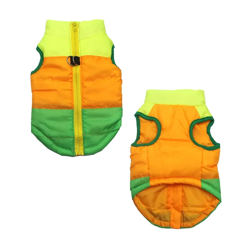 Waterproof Winter Dog Coat with Built-In Harness – Warm & Stylish Vest - PawsMartOnline