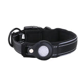 Air Tag Dog Collar - Adjustable, and Comfortable - PawsMartOnline Black / S(11.8-14.5in)