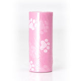 Pink with Paw Print- Pet Waste Bags And Dispensers