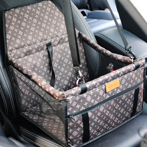 Canine Car Seat - Safe, Comfortable, and Breathable for Small Pets - PawsMartOnline