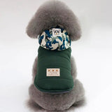 Weather-Resistant Dog Jacket - PawsMartOnline Dark Green / S