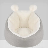 Cozy Cat Bed - Raised Rim for Support & Waterproof Bottom