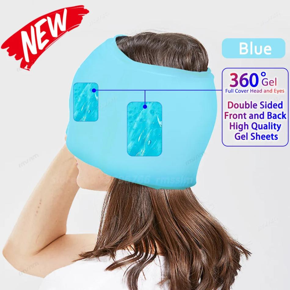 Migraine Relief Hat - Hot & Cold Therapy for Effective Comfort