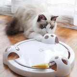 Automatic Interactive Cat Toy - USB Rechargeable Kitty Fun