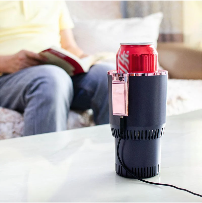 Beverage Cooler - Portable 2-in-1 Coffee Cup Warmer & Cooler