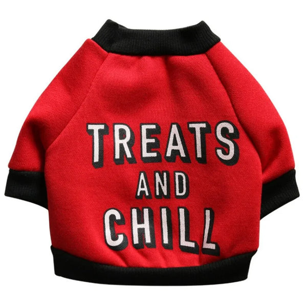 Cozy Fleece Dog Sweatshirt - PawsMartOnline Red / Extra Small