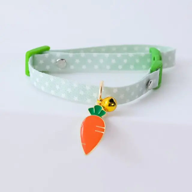 Cat and Small Dog collar - PawsMartOnline Radish / Small 7-12"