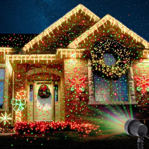 Christmas Lights – Laser Projector, Weatherproof, Free Shipping