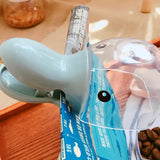 Pet Food Scoop with Bag Clip