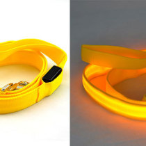 Yellow-LightPaws Leash