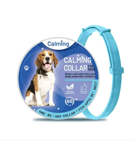 Calming Collar for Cats & Dogs - PawsMartOnline Blue / Dog