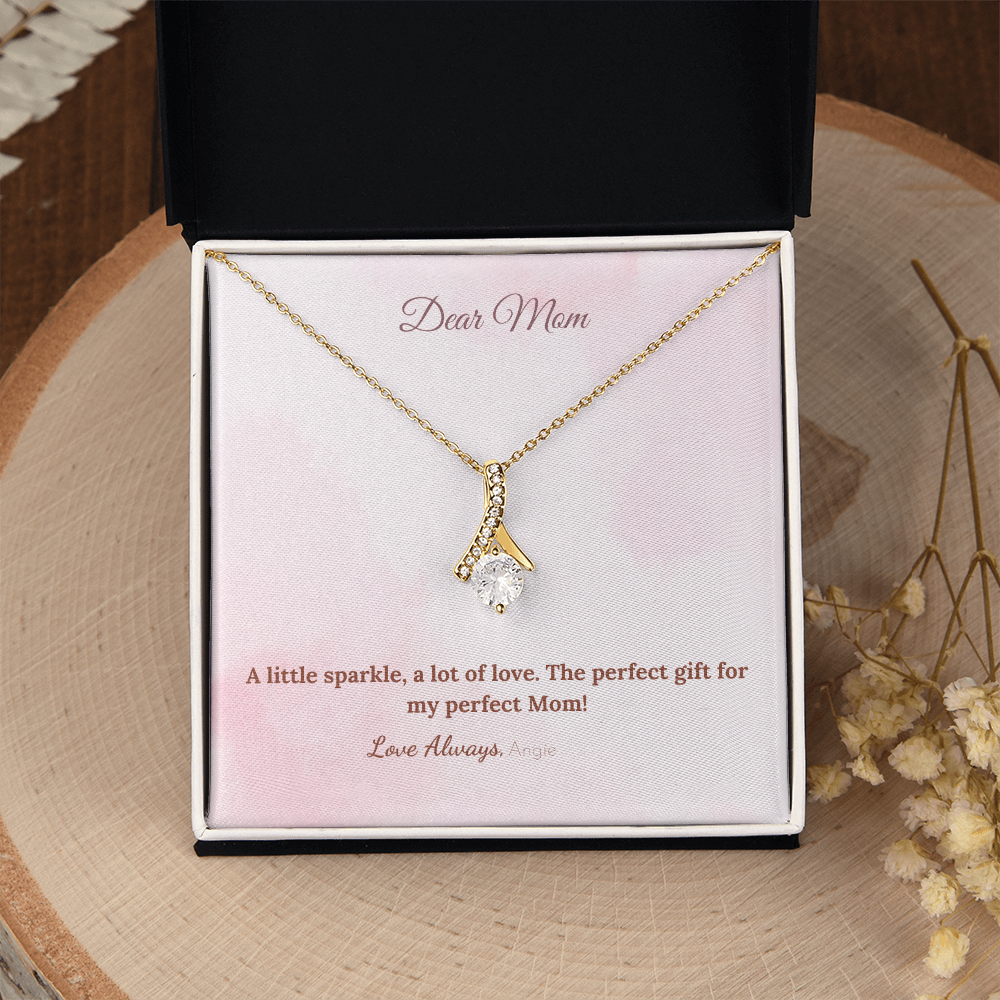 Personalized Alluring Beauty Necklace – The Perfect Gift for Mom