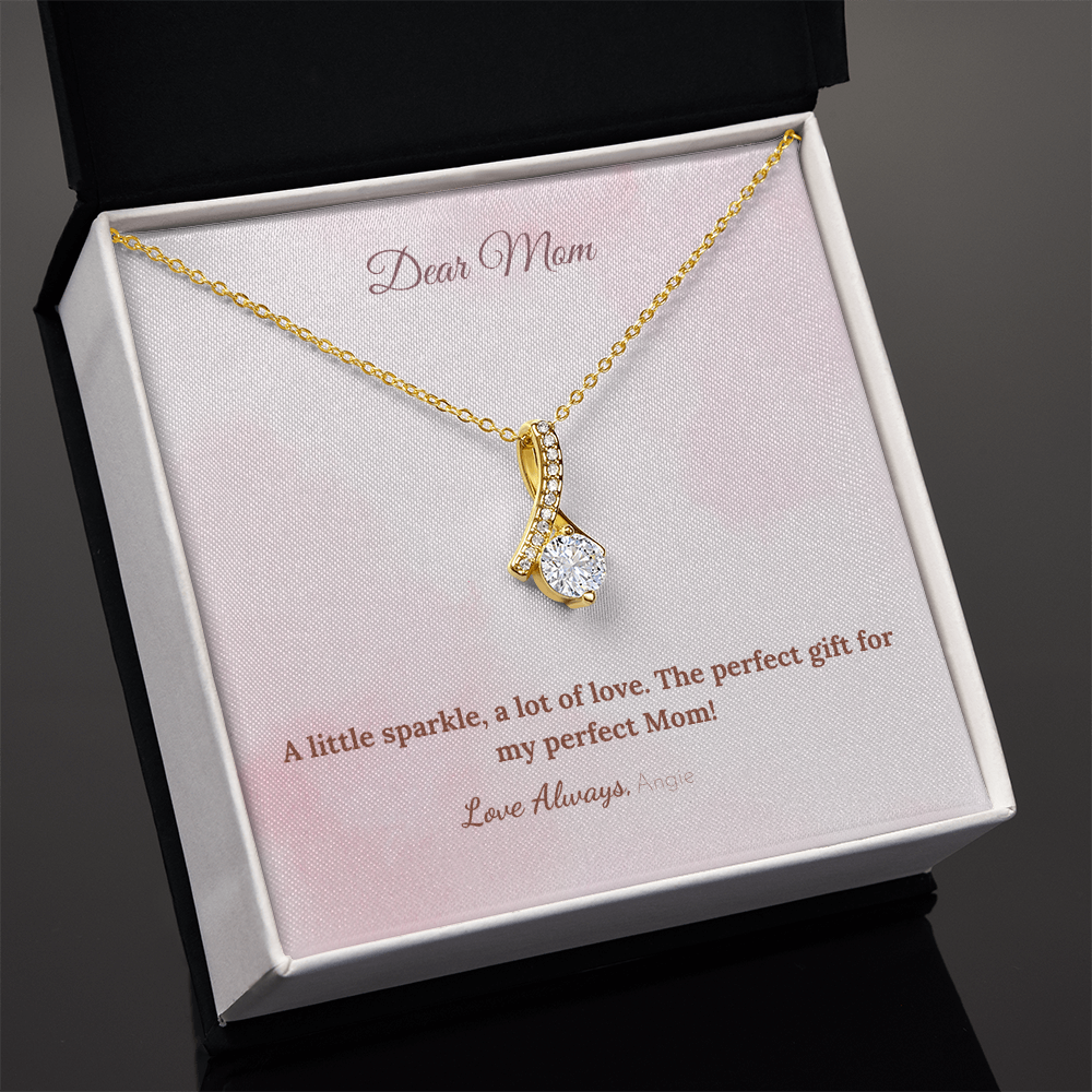 Personalized Alluring Beauty Necklace – The Perfect Gift for Mom