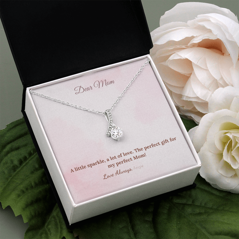 Personalized Alluring Beauty Necklace – The Perfect Gift for Mom