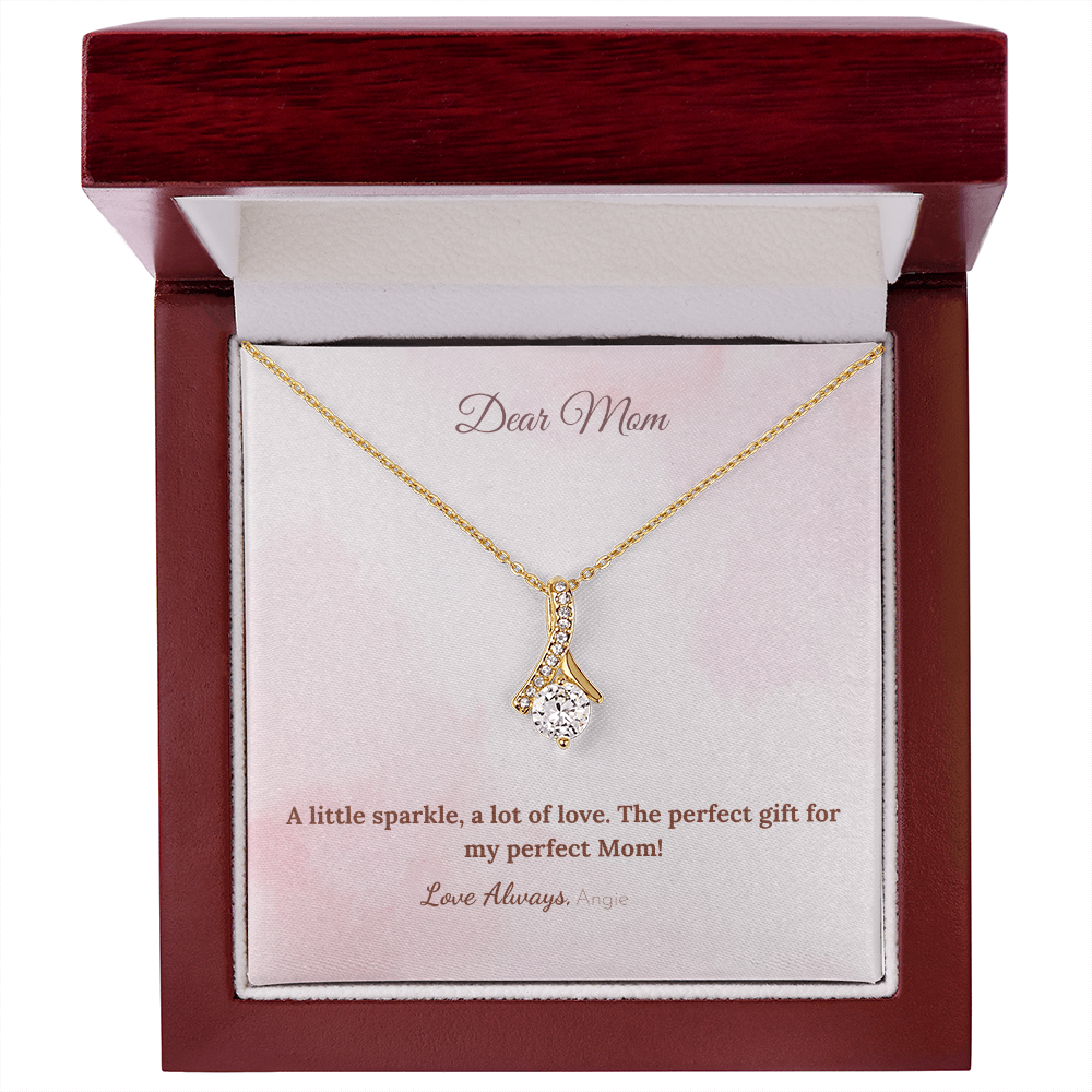 Personalized Alluring Beauty Necklace – The Perfect Gift for Mom