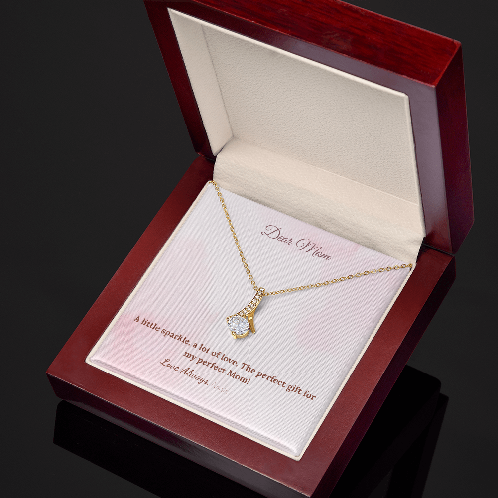 Personalized Alluring Beauty Necklace – The Perfect Gift for Mom