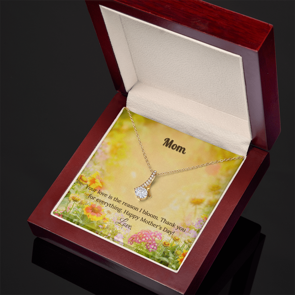 Personalized Alluring Beauty Necklace – A Heartfelt Mother’s Day Gift