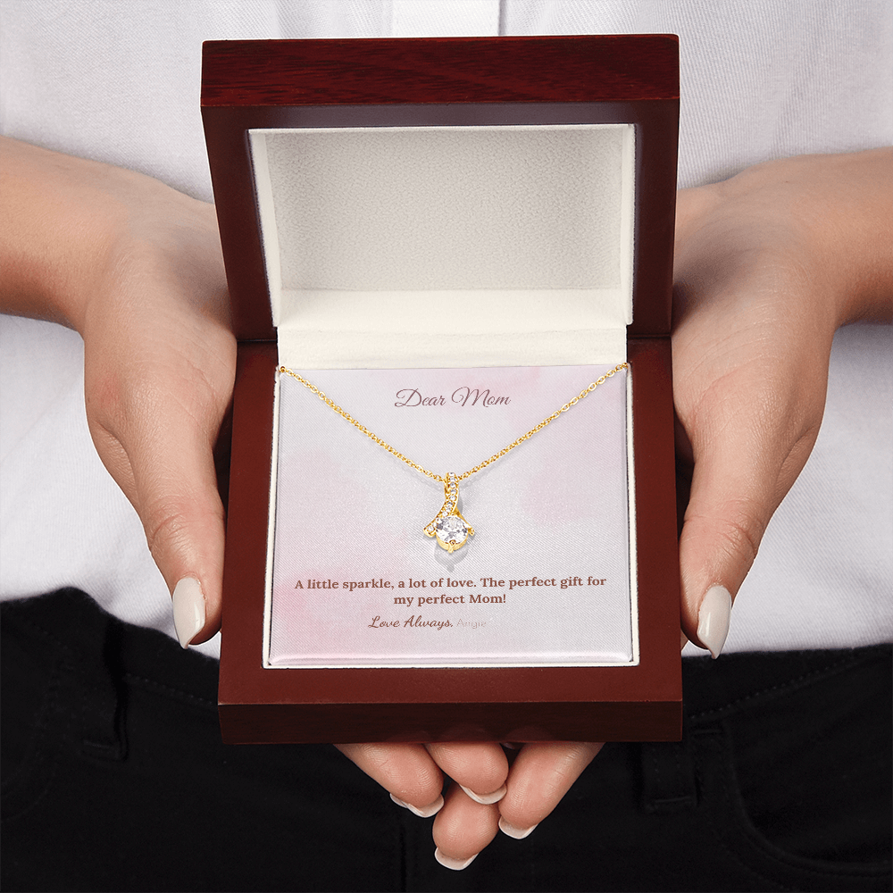 Personalized Alluring Beauty Necklace – The Perfect Gift for Mom