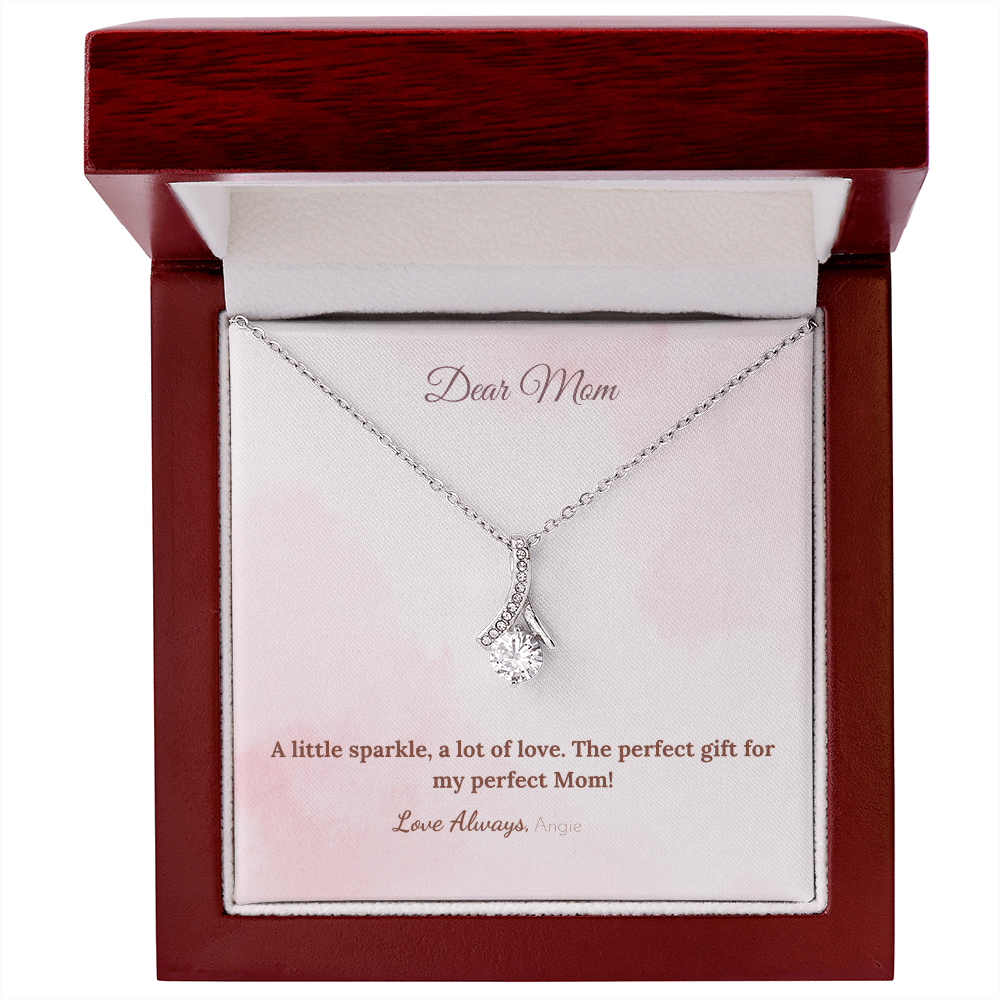 Personalized Alluring Beauty Necklace – The Perfect Gift for Mom