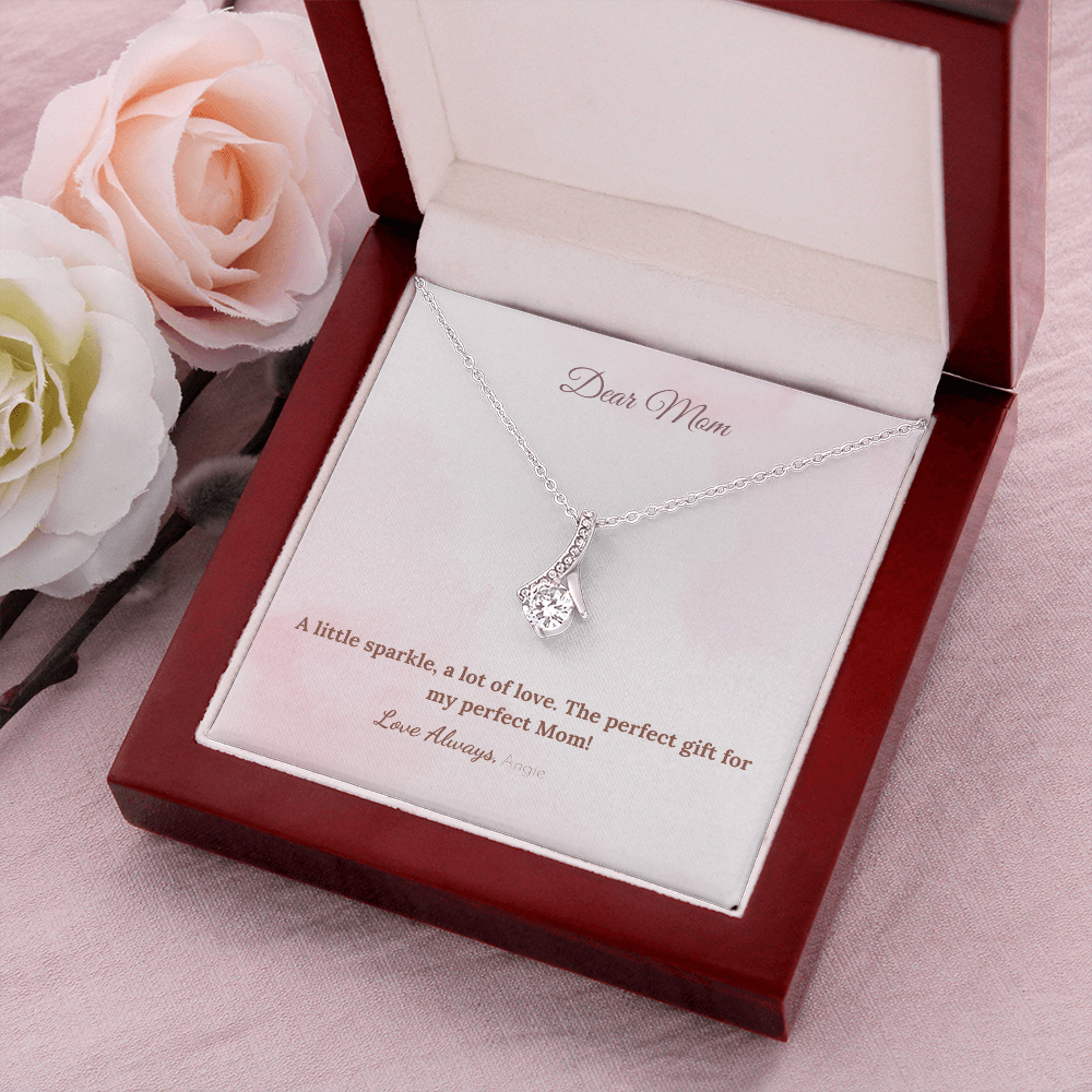 Personalized Alluring Beauty Necklace – The Perfect Gift for Mom