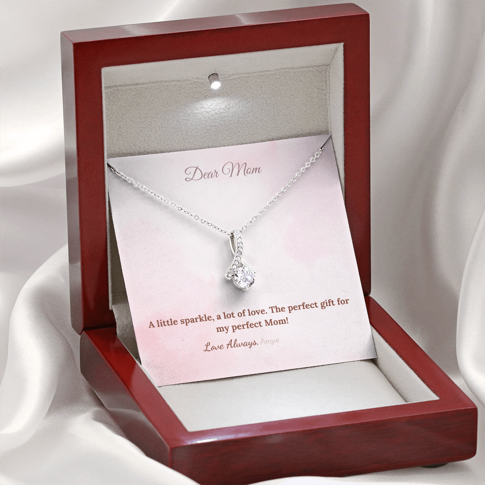 Personalized Alluring Beauty Necklace – The Perfect Gift for Mom