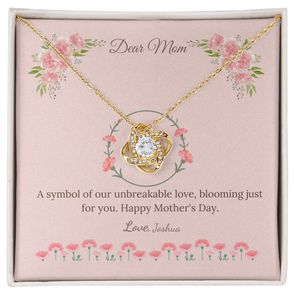 Mother's Day Love Knot Necklace