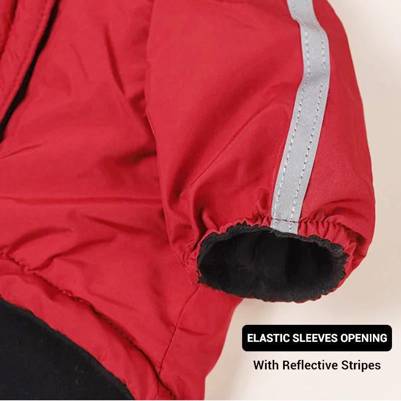 Waterproof Dog Coat with Hoodie - Soft, Reflective & Durable - PawsMartOnline