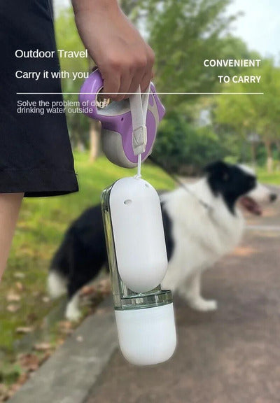 The Pawfect Companion: 2-in-1 Water and Food Bottle - PawsMartOnline