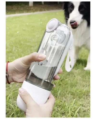 The Pawfect Companion: 2-in-1 Water and Food Bottle - PawsMartOnline