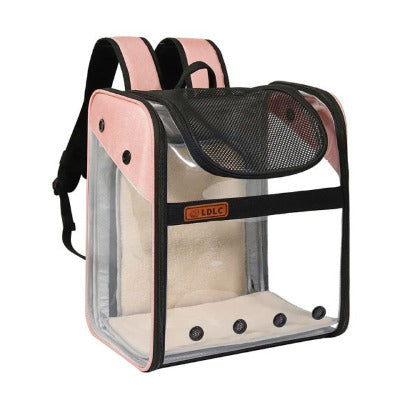 Pink RoamingCat Expandable Journey Backpack