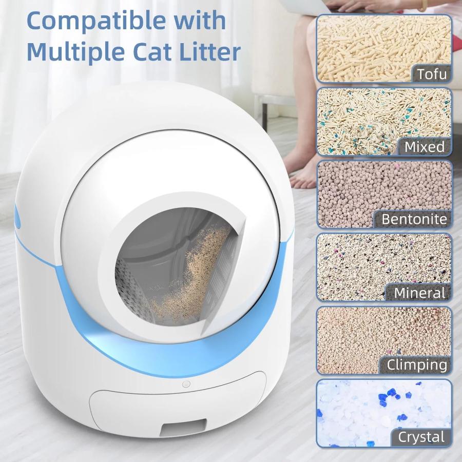 Affordable Automatic Cleaning Litter Box - Hassle-Free, Self-Cleaning - PawsMartOnline Pets