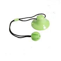 green ChewGuard Pro Dental Suction Dog Toy