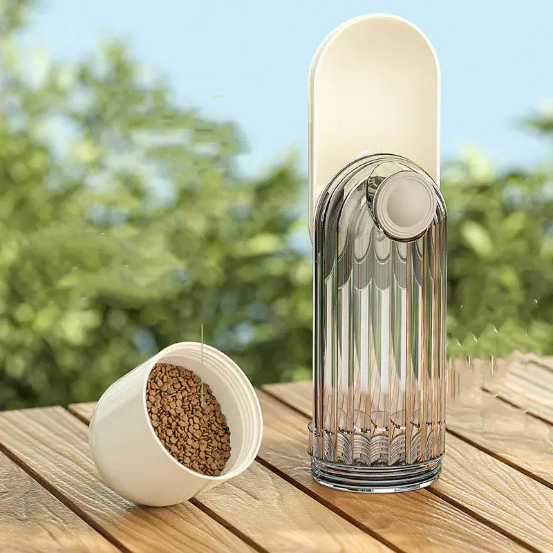 The Pawfect Companion: 2-in-1 Water and Food Bottle - PawsMartOnline