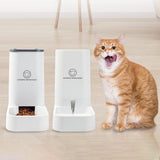 Automatic Pet Food and Water Dispenser - Convenient and Efficient - PawsMartOnline