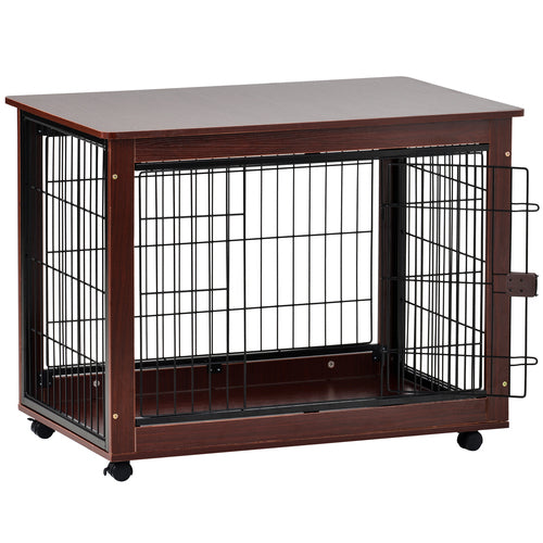 Dog Crate Furniture: End Table by Day, Cozy Den by Night - PawsMartOnline Pets