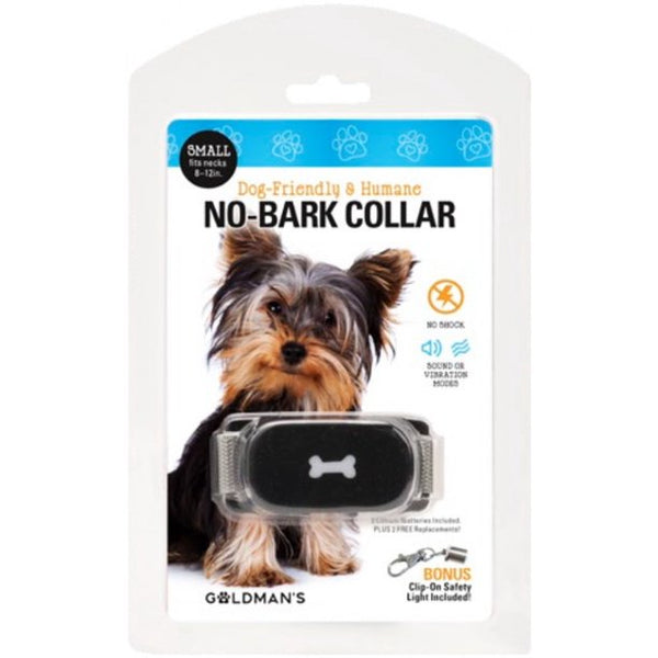 Goldman's No-Bark Training Dog Collar Friendly and Humane - PawsMartOnline Leashes, Collars & Petwear