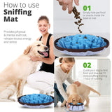 Pet Arena Adjustable Sniff and Seek Dog Enrichment Mat - PawsMartOnline Pets