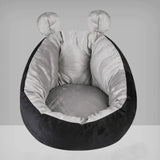 Cozy Cat Bed - Raised Rim for Support & Waterproof Bottom