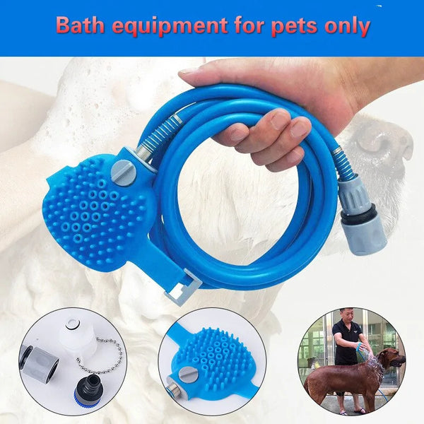 Dog Bathing Massage Brush Glove - Versatile Grooming Tool - PawsMartOnline