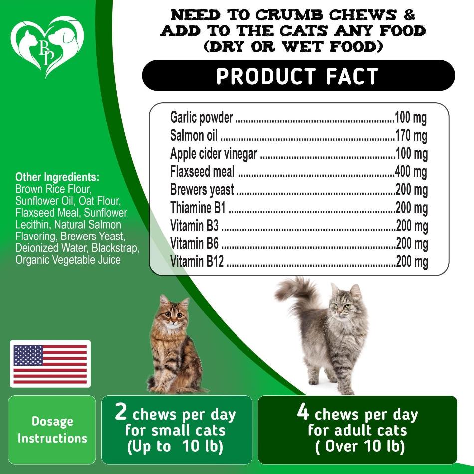 Beloved Pets Natural Defense Flea & Tick Chewables For Cats - PawsMartOnline Petcare