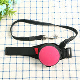 Adjustable Wrist Retractable Dog Leash - Hands-Free, and, Durable - PawsMartOnline Rose / 10 Feet