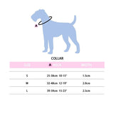 Precious Peach Adjustable Nylon Dog Collar - PawsMartOnline Pets