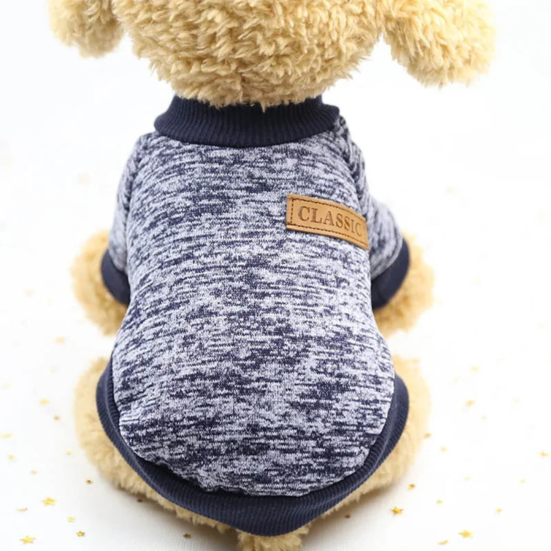 Classic Warm Winter Sweatshirts for Dogs & Cats