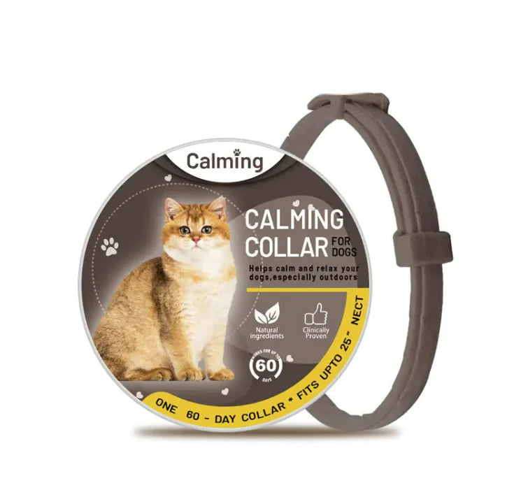 Calming Collar for Cats & Dogs - PawsMartOnline Coffee / Cat