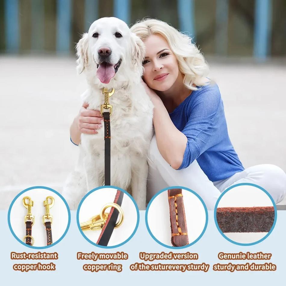 Hands-Free Crossbody Dog Leash – Perfect for Walking and Training - PawsMartOnline